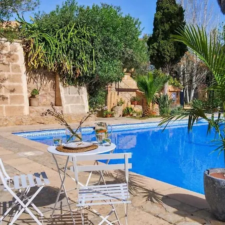 Mateo Mit Kueche, Stilvolles Ambiente, Xxl Pool, Ruhig Appartement Manacor (Mallorca)